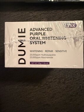DUMIE Advanced Purple Oral Whitening System - White & Purple